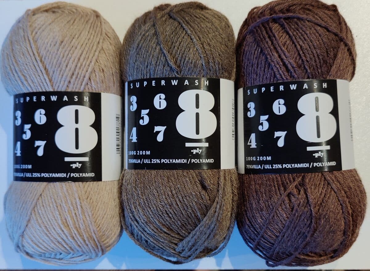 8-PLY, 100g = 200m, Markus Company