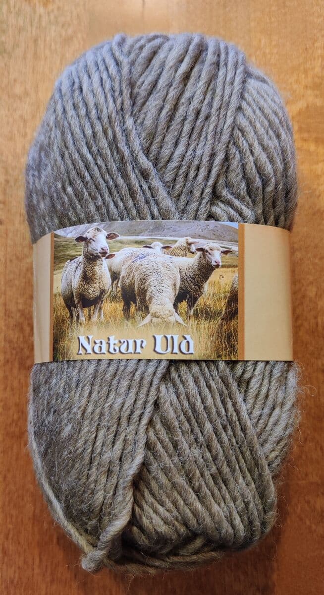Natur Uld 100g Hjertegarn- Rusehtava 920