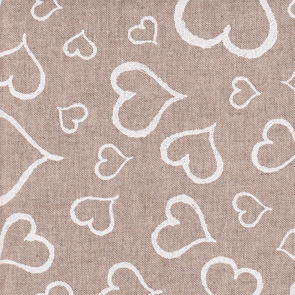 SYDÄN pöytäliinakangas, valkoinen