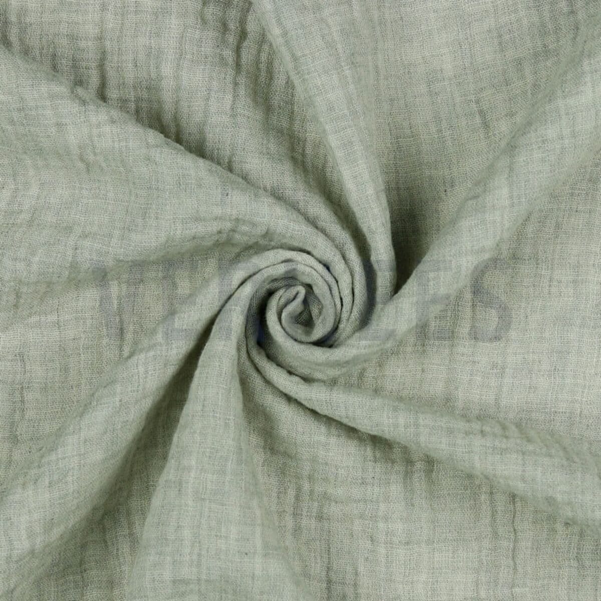 Double Gauze MELANGE - ECRU