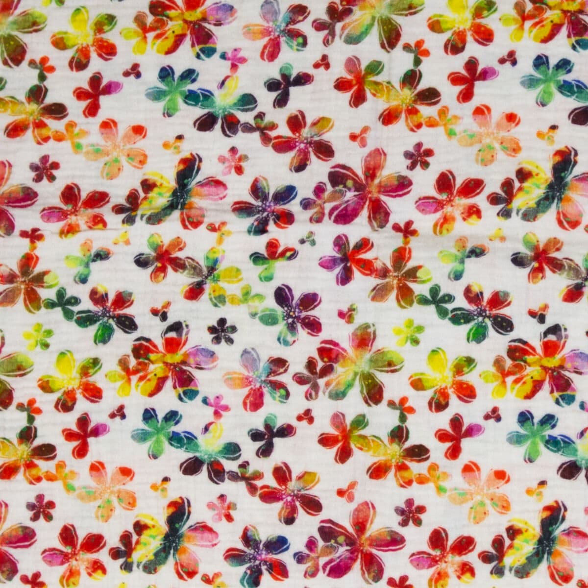 Harsopuuvilla Thea, KUKKASET, double gauze