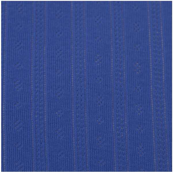 Pitsitrikoo TIANA, 100% puuvilla- SININEN