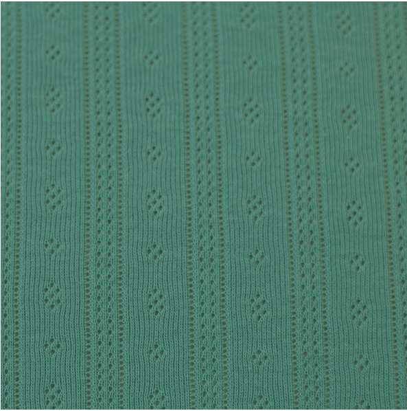 Pitsitrikoo TIANA, 100% puuvilla- VIHREÄ