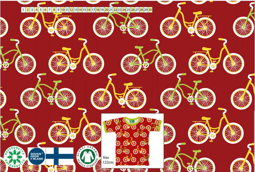 Trikoo POLKUPYÖRÄT, Naperonuttu