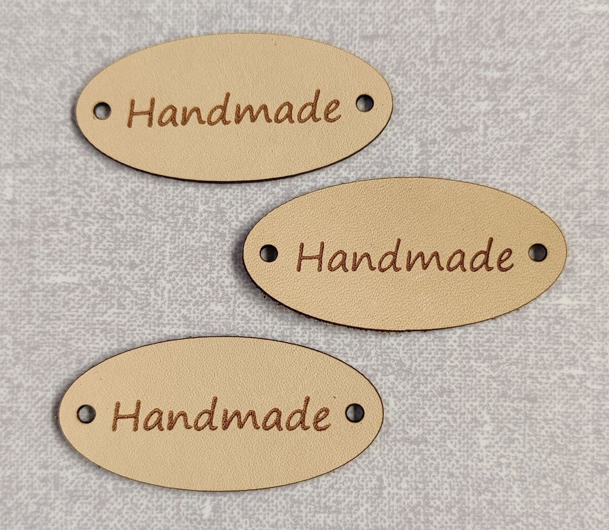 HANDMADE nahkamerkki