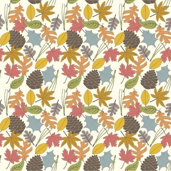 LUOMU Puuvillatrikoo, PUUNLEHDET JA KÄVYT