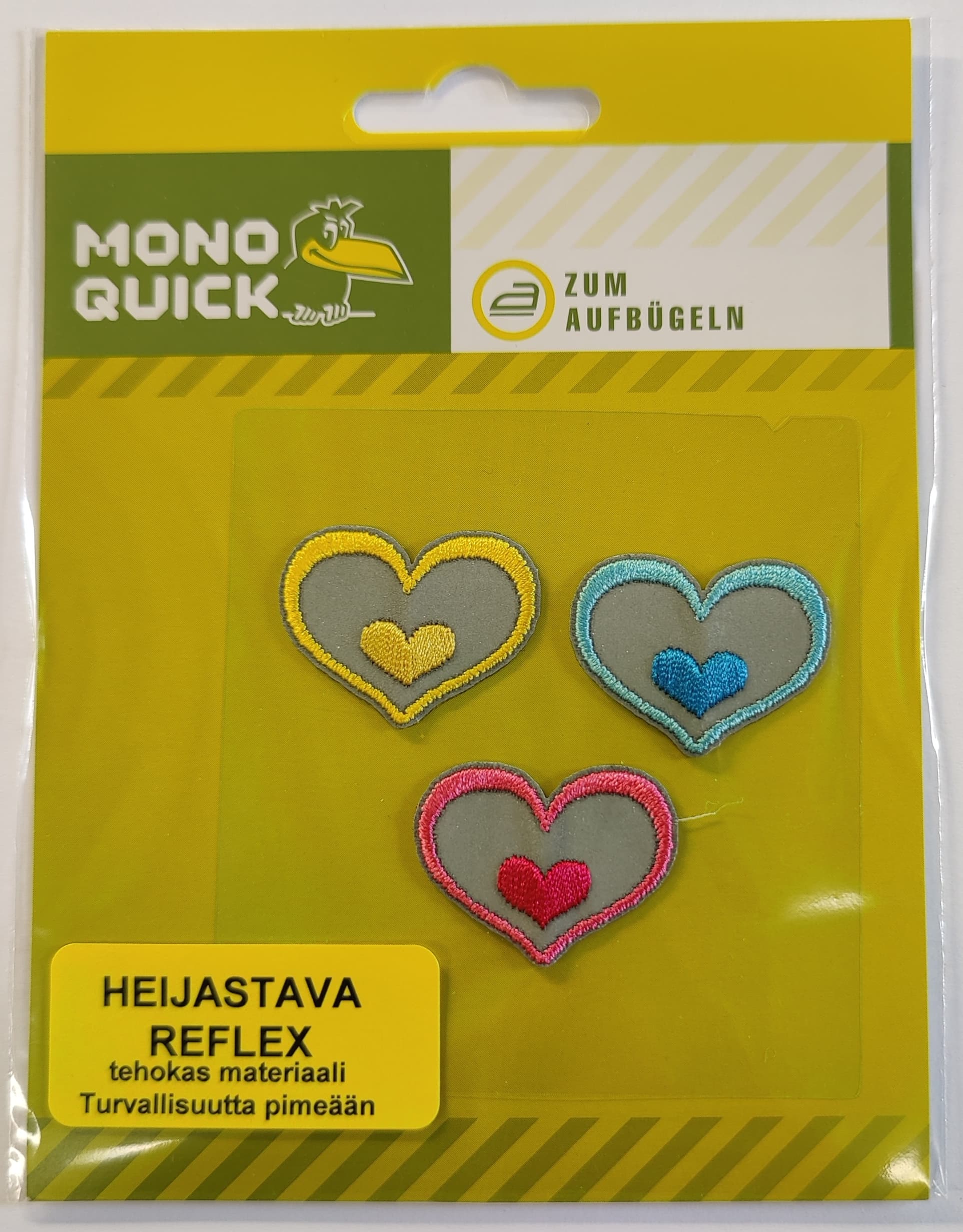 Heijastinmerkki, SYDÄMET 3kpl
