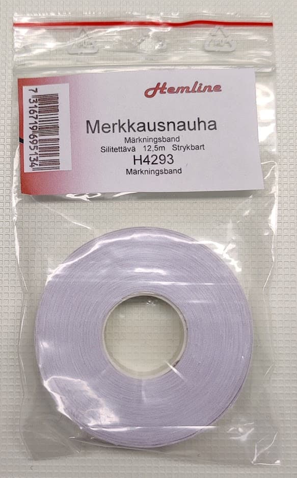 Merkkausnauha, Hemline 12,5m