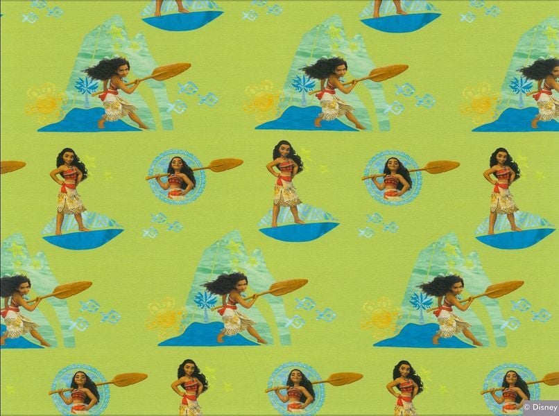 Disney Jersey VAIANA Sina - lime