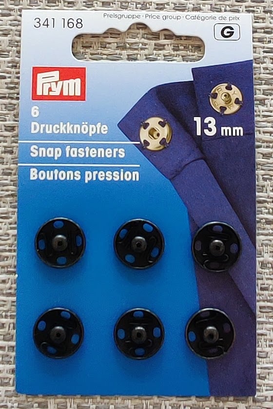 Neppari 13mm, ommeltava, Prym 341168