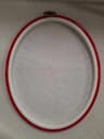 Punainen soikea 20*25cm